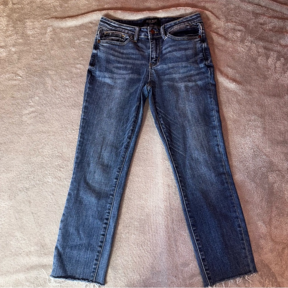 Judy Blue Straight Leg Denim Jeans
